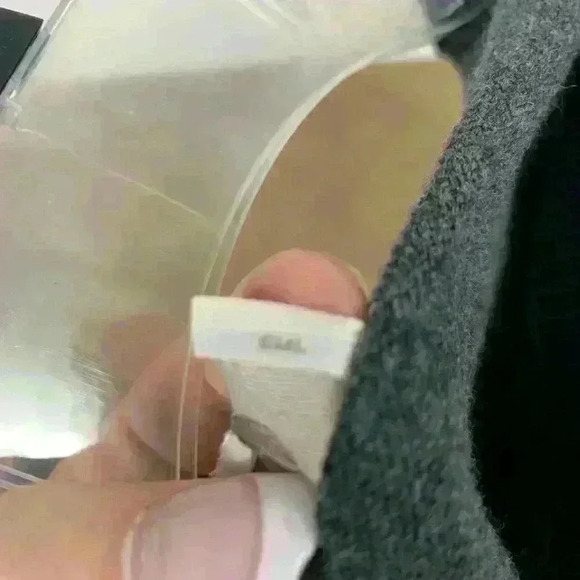 LOFT Grey lace Detail Longsleeve Swoop-Neck Crewneck Sweater WOMENS Small - Picture 6 of 6